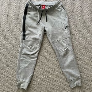 Grey Nike Tech Jogger Sweatpants